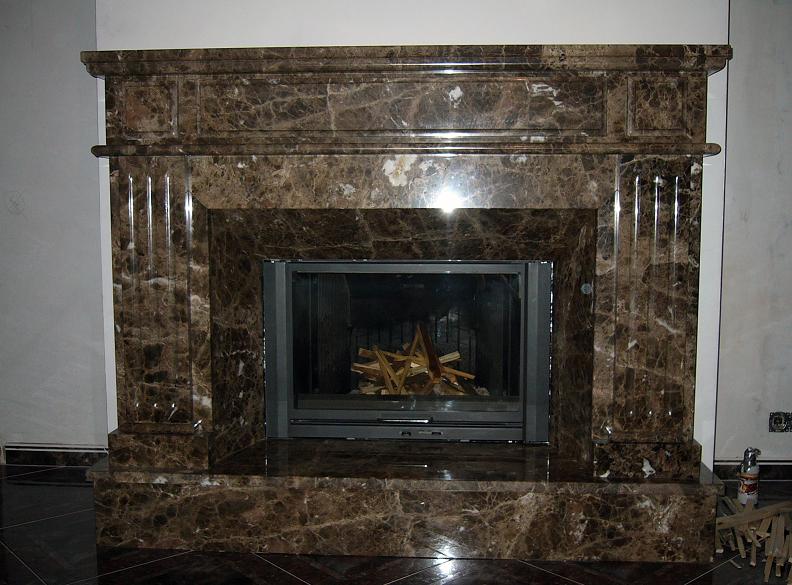 Облицовка каминов мрамором в Липецке
