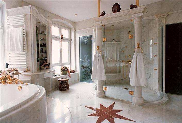 Мрамор в интерьере